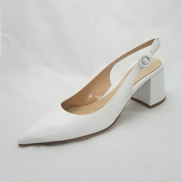 Gianvito Rossi Shoes - Gianvito rossi white agata heels 40 slingbacks